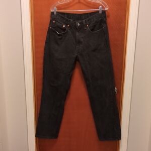 Levi's 550 Black Denim Jeans